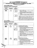 Preview for 22 page of Panasonic CW-XC143EU Installation And Operating Instructions Manual