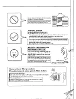 Preview for 27 page of Panasonic CW-XC143EU Installation And Operating Instructions Manual