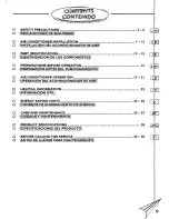 Предварительный просмотр 3 страницы Panasonic CW-XC183EU Installation And Operating Instructions Manual