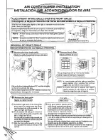 Предварительный просмотр 12 страницы Panasonic CW-XC183EU Installation And Operating Instructions Manual