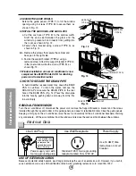 Предварительный просмотр 12 страницы Panasonic CW-XC54HK Installation And Operating Instructions Manual