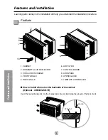 Предварительный просмотр 8 страницы Panasonic CW-XC55HU Installation And Operating Instructions Manual