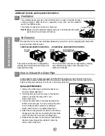 Preview for 8 page of Panasonic CW-XC64HU Installation And Operating Instructions Manual