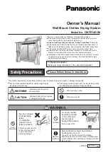 Preview for 1 page of Panasonic CWFE14ECM Owner'S Manual