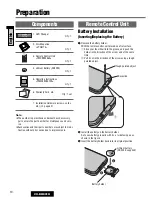 Предварительный просмотр 10 страницы Panasonic CX-DH801U - Car Audio - DVD Operating Instructions Manual