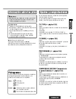 Предварительный просмотр 27 страницы Panasonic CX-DH801U - Car Audio - DVD Operating Instructions Manual