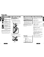 Preview for 4 page of Panasonic CX-DH801W Operating Instructions Manual