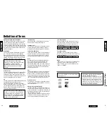 Preview for 20 page of Panasonic CX-DH801W Operating Instructions Manual