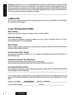 Предварительный просмотр 2 страницы Panasonic CX-DP601 Operating Operating Manual