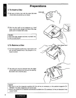 Предварительный просмотр 8 страницы Panasonic CX-DP601 Operating Operating Manual