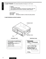 Preview for 6 page of Panasonic CX-DP610 Operating Operating Instructions Manual