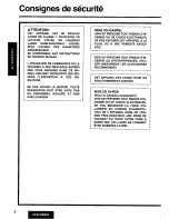 Preview for 8 page of Panasonic CX-DV1500 Operating Manual