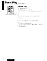 Preview for 18 page of Panasonic CX-DV1500 Operating Manual