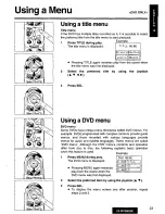 Preview for 23 page of Panasonic CX-DV1500 Operating Manual