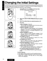 Preview for 24 page of Panasonic CX-DV1500 Operating Manual