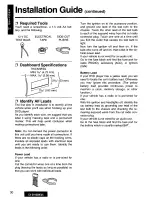 Preview for 30 page of Panasonic CX-DV1500 Operating Manual