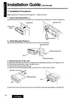 Preview for 32 page of Panasonic CX-DV1500 Operating Manual