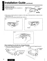 Preview for 34 page of Panasonic CX-DV1500 Operating Manual