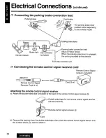 Preview for 38 page of Panasonic CX-DV1500 Operating Manual