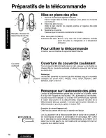 Preview for 46 page of Panasonic CX-DV1500 Operating Manual