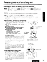 Preview for 49 page of Panasonic CX-DV1500 Operating Manual