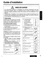 Preview for 65 page of Panasonic CX-DV1500 Operating Manual