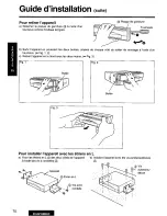 Preview for 70 page of Panasonic CX-DV1500 Operating Manual