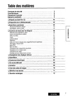 Preview for 7 page of Panasonic CX-DV7000U Operating Instructions Manual