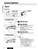 Preview for 12 page of Panasonic CX-DV7000U Operating Instructions Manual