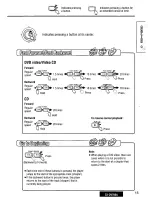 Preview for 15 page of Panasonic CX-DV7000U Operating Instructions Manual