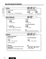 Preview for 16 page of Panasonic CX-DV7000U Operating Instructions Manual