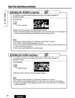 Preview for 20 page of Panasonic CX-DV7000U Operating Instructions Manual