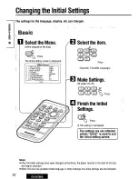 Preview for 22 page of Panasonic CX-DV7000U Operating Instructions Manual