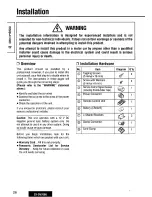 Preview for 26 page of Panasonic CX-DV7000U Operating Instructions Manual