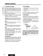 Preview for 28 page of Panasonic CX-DV7000U Operating Instructions Manual