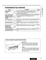 Preview for 35 page of Panasonic CX-DV7000U Operating Instructions Manual