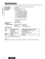 Preview for 40 page of Panasonic CX-DV7000U Operating Instructions Manual