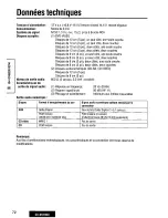 Preview for 72 page of Panasonic CX-DV7000U Operating Instructions Manual