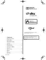 Предварительный просмотр 2 страницы Panasonic CX600H series Operating Instructions Manual