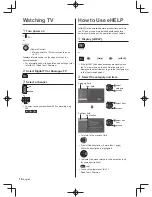 Предварительный просмотр 14 страницы Panasonic CX600H series Operating Instructions Manual