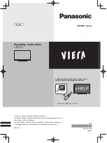 Panasonic CX630H Series Operating Instructions Manual preview