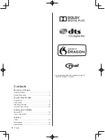 Предварительный просмотр 2 страницы Panasonic CX630H Series Operating Instructions Manual