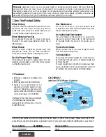 Preview for 3 page of Panasonic CXD3000U - CAR DVD PLAYER Operating Instructions Manual