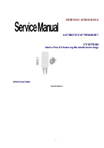 Panasonic CY-BT100N Service Manual preview