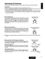 Предварительный просмотр 5 страницы Panasonic CY-M7052 Operating Operating Instructions Manual