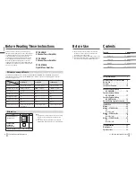 Preview for 4 page of Panasonic CY-PA4003N Operating Instructions Manual