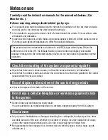 Preview for 4 page of Panasonic CY-RC50KN Operating Instructions Manual