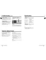 Preview for 16 page of Panasonic CY-TUN133W Operating Instructions Manual