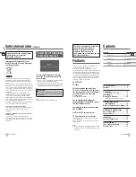 Preview for 4 page of Panasonic CY-TUP153N Operating Instructions Manual