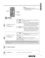 Предварительный просмотр 23 страницы Panasonic CY-V7100U User Manual